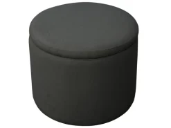 SVITA Amber Aufbewahrungsbox Mit Deckel Hocker Mit Stauraum Sitzhocker Stoff