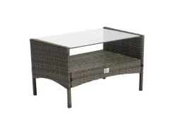 SVITA Brooklyn Polyrattan Sitzgruppe Lounge Gartenmöbel Set