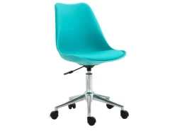 SVITA Eddy Kinderschreibtischstuhl Schreibtischstuhl Kinder Drehstuhl Höhenverstellbar Türkis