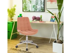 SVITA Micky Bürostuhl Für Kinder Schreibtischstuhl Höhenverstellbar Drehbar Orange