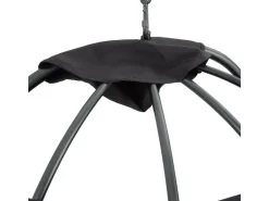 SVITA Nelly Hängesessel Mit Gestell Klappbar Hängekorb Dunkel