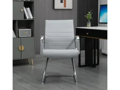 SVITA Office Comfort 2er Set Besucherstuhl Freischwinger Mit Armlehne LB Stoff