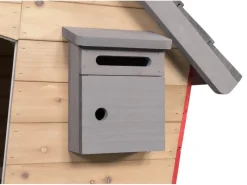 SwingKing Leitern^Swing King Spielhaus Fairytale 144 cm x 140 cm x 106 cm Natur FSC®