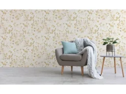 Tadessi Tapete Blumen Lenni M1 No 3571 Vliestapete Gelb Weiß Floral Natur