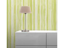 Tadessi Dekorative Tapeten^Tapete Streifen Lio M1 No 3826 Vliestapete Grün Weiß Geometrisch