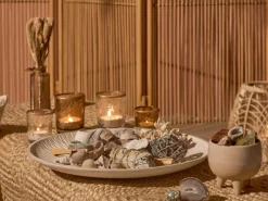 Teelichthalter Desert Flower Glas 9,5 cm x Ø 7,6 cm