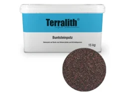 Terralith Buntsteinputz Mosaikputz 2mm -15 kg- BSP57 Braun