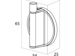 Tiger Haken Tune Metall gebürstet-