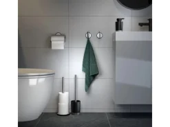 Tiger Aufbewahrung^Reserverollenhalter Tune freistehend Edelstahl gebürstet-Schwarz