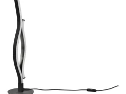 Trio Kommode^LED Tischleuchte Blaze Aluminium gebürstet