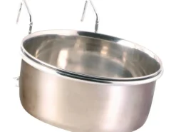 Trixie Edelstahlnapf mit Halter 600 ml/ ø 12 cm