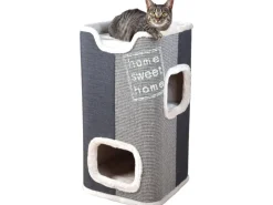 Trixie Katzenbedarf^Kratzbaum Cat Tower Jorge 78 cm Anthrazit/ Lichtgrau/ Grau