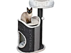 Trixie Katzenbedarf^Kratzbaum Susana 90 cm Schwarz/ Lichtgrau/ Grau