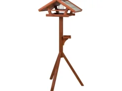 Trixie Vogelbedarf^Vogelfutterhaus Natura mit Ständer 53 cm x 28 cm x 53 cm/ 1,40 m