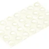 Schränke^Universalpuffer Selbstklebend Ø 12 mm 28 Stück Transparent