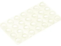 Schränke^Universalpuffer Selbstklebend Ø 12 mm 28 Stück Transparent