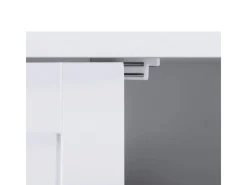 Vasagle Badezimmerschrank mit 2 Türen 30 cm x 60 cm x 80 cm Weiß