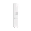 Vasagle Badezimmerschrank mit Schublade 30 cm x 30 cm x 170 cm Weiß