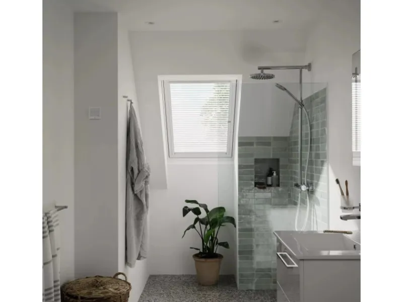 Velux Jalousien^Jalousie Manuell PAL F08 7001SWL 66 cm x 140 cm Weiß