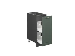 Schränke^Vicco Apothekerschrank Fame-Line Grün-Gold Landhaus/Anthrazit 30 cm ohne Arbeitsplatte