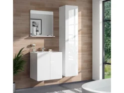 Schränke^Vicco Badschrank Izan Hochglanz 37 x 172 cm