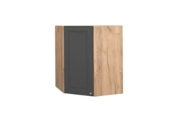 Eckregale^Vicco Eckhängeschrank Fame-Line Küchen-Eckschrank -Gold/Goldkraft Eiche 57 cm