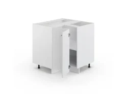 Vicco Eckunterschrank Fame-Line Hochglanz/ 81 cm ohne Arbeitsplatte