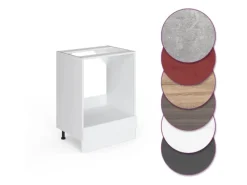 Schränke^Vicco Herdumbauschrank R-Line Hochglanz/ 60 cm ohne Arbeitsplatte