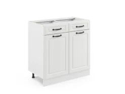 Schränke^Vicco Küchenunterschrank R-Line Landhaus/ 80 cm ohne Arbeitsplatte