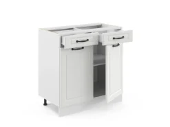 Schränke^Vicco Küchenunterschrank R-Line Landhaus/ 80 cm ohne Arbeitsplatte