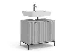 Vicco Waschbeckenunterschrank Eliza 70 x 63 cm mit Türen und Schublade