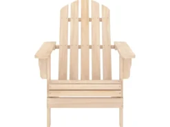Stühle^vidaXL Adirondack-Gartenstuhl mit Tisch Massivholz Tanne 315922