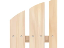 Stühle^vidaXL Adirondack-Gartenstuhl mit Tisch Massivholz Tanne 315922