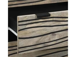 Holzregale^vidaXL Badezimmermöbel Set mit Regal 3-Tlg Massives Mango-Holz 3310047