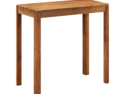 vidaXL Bartisch Massivholz Akazie Honigfarbenes Finish 110x55x106 cm