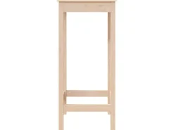 vidaXL Bartisch 50x50x110 cm Massivholz Kiefer