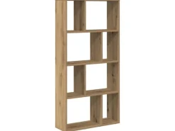 vidaXL Bücherregal Artisan-Eiche 60x20x120 cm Holzwerkstoff 858155