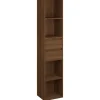 Bücherregale^vidaXL Bücherregal Braun Eichen-Optik 36x30x171 cm Holzwerkstoff