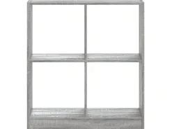 Bücherregale^vidaXL Bücherregal Grau Sonoma 68,5x32x75 cm Holzwerkstoff