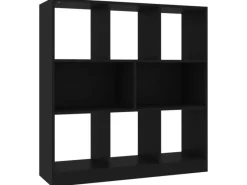 Bücherregale^vidaXL Bücherregal Schwarz 97,5x29,5x100 cm Holzwerkstoff