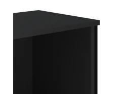 Regale Schwarz|Bücherregale^vidaXL Bücherregal 80x31x74,5 cm Holzwerkstoff 848619