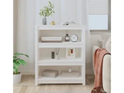 Regale Massivholz|Bücherregale^vidaXL Bücherregal 80x35x97 cm Massivholz Kiefer 821680