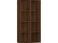 Bücherregale|Sideboards^vidaXL Bücherregal/Sideboard Braun Eiche 66×30×130 cm Holzwerkstoff
