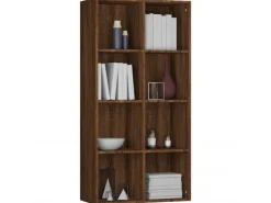Bücherregale|Sideboards^vidaXL Bücherregal/Sideboard Braun Eiche 66×30×130 cm Holzwerkstoff