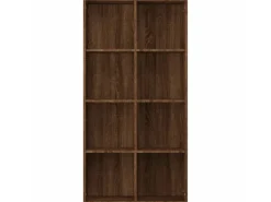 Bücherregale|Sideboards^vidaXL Bücherregal/Sideboard Braun Eiche 66×30×130 cm Holzwerkstoff