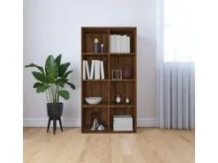 Bücherregale|Sideboards^vidaXL Bücherregal/Sideboard Braun Eiche 66×30×130 cm Holzwerkstoff