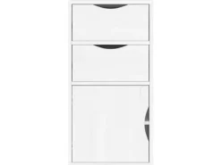 vidaXL Beistellschrank mit Schubladen ODDA Massivholz Kiefer 4103598