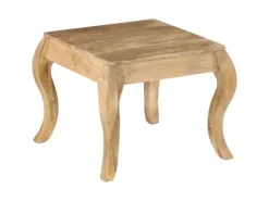 vidaXL Beistelltisch 45 x 45 x 40 cm Mangoholz Massiv