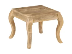 vidaXL Beistelltisch 45 x 45 x 40 cm Mangoholz Massiv