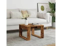 Tische^vidaXL Beistelltisch -Optik 50x50x35 cm Holzwerkstoff 856688